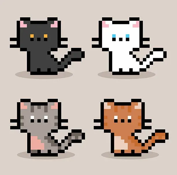 50+ mẫu tranh pixel đơn giản sáng tạo và đầy cảm hứng