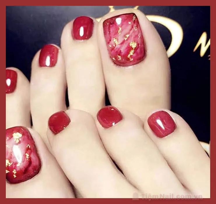 54 ảnh mẫu nail chân đẹp ấn tượng · ảnh 1