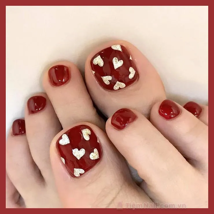 54 ảnh mẫu nail chân đẹp đa phong cách, tinh tế · ảnh 3
