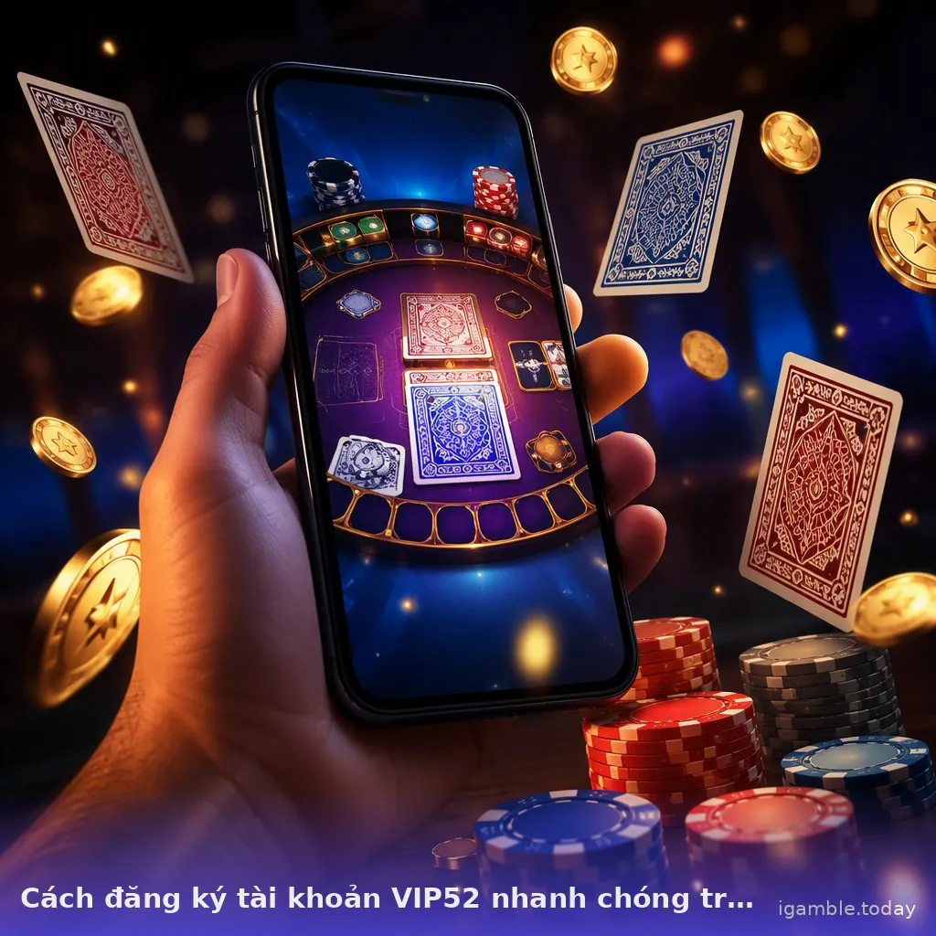 Cách đăng ký tài khoản VIP52 nhanh chóng trong 1 phút — vip52 · ảnh 1