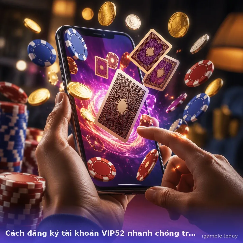 Cách đăng ký tài khoản VIP52 nhanh chóng trong 1 phút — vip52 · ảnh 2