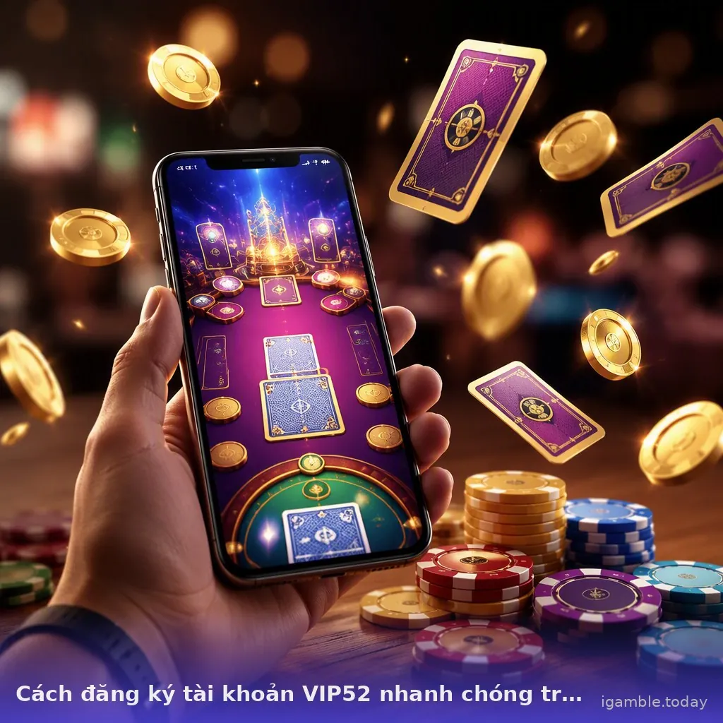 Cách đăng ký tài khoản VIP52 nhanh chóng trong 1 phút — vip52 · ảnh 3