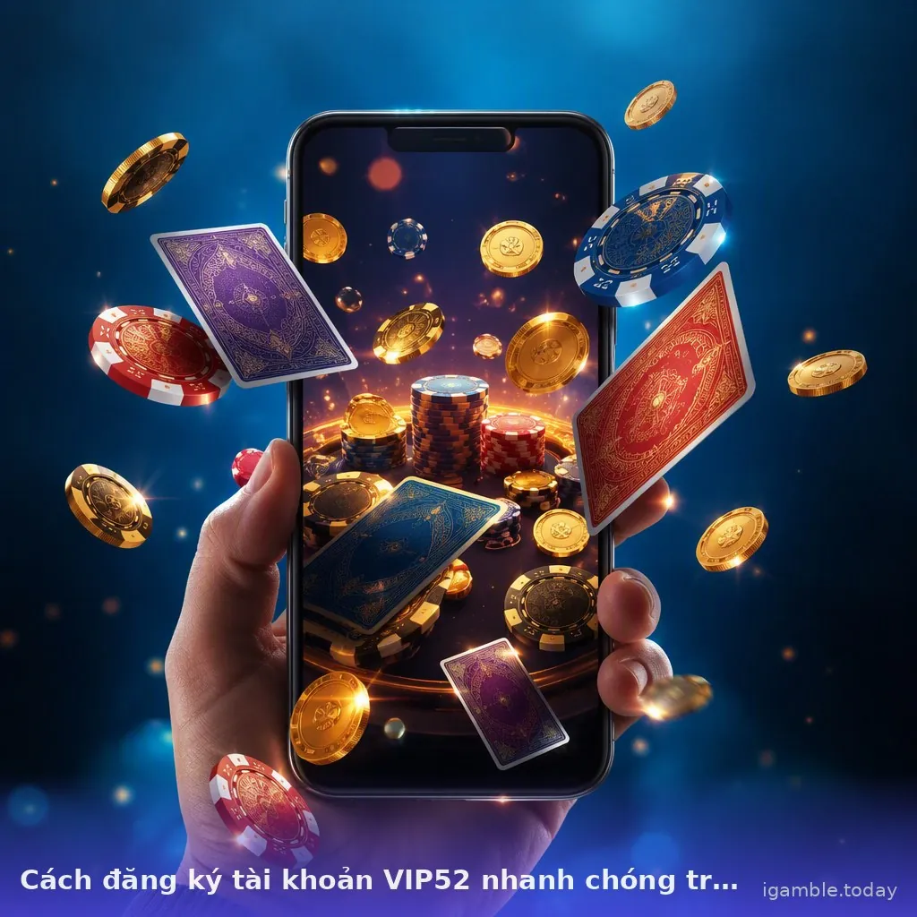 Cách đăng ký tài khoản VIP52 nhanh chóng trong 1 phút