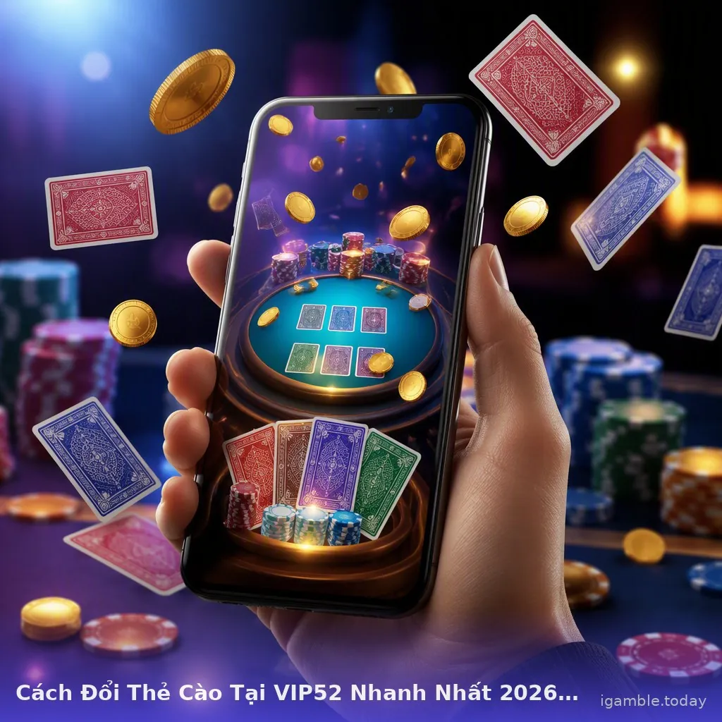 Cách Đổi Thẻ Cào Tại VIP52 Nhanh Nhất 2026 — vip52 · ảnh 1