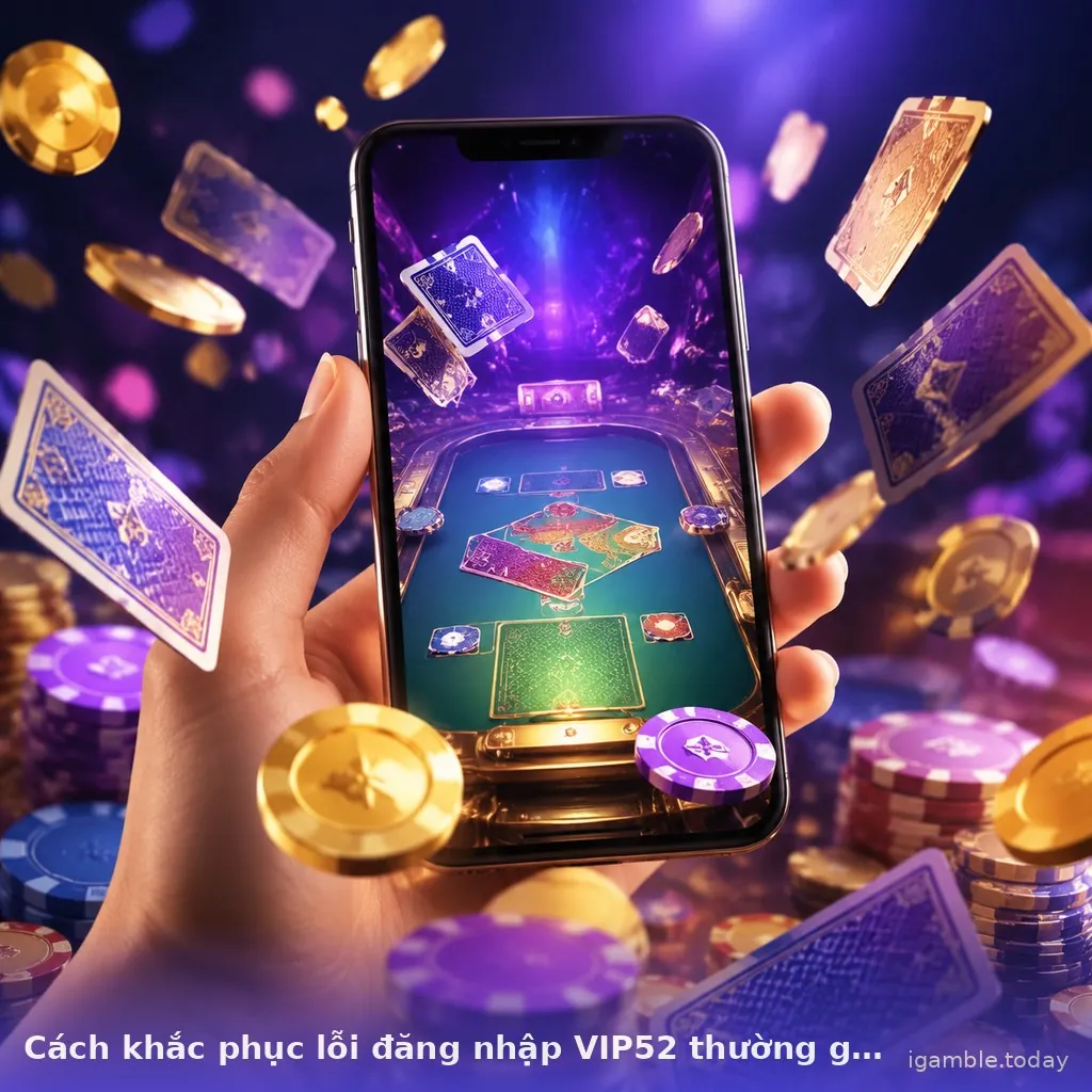 Cách khắc phục lỗi đăng nhập VIP52 thường gặp nhất