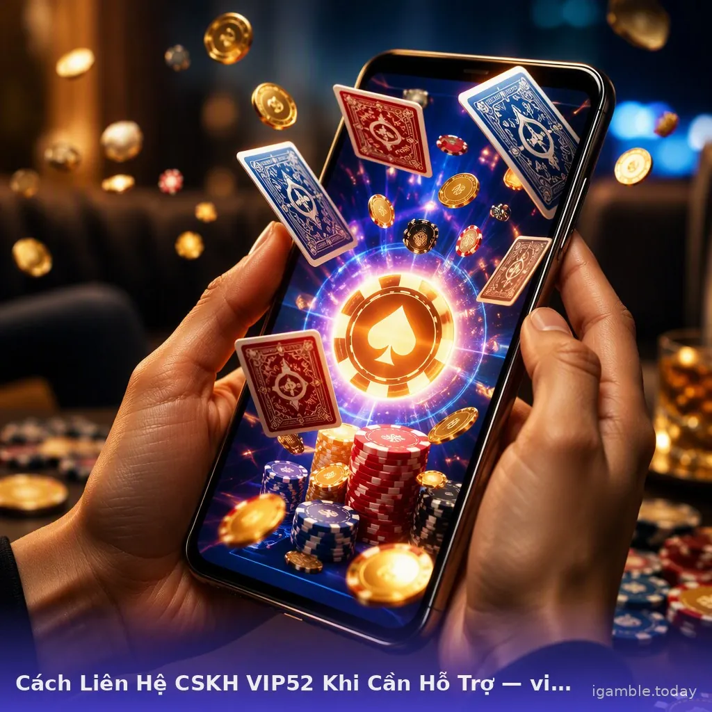 Cách Liên Hệ CSKH VIP52 Khi Cần Hỗ Trợ — vip52 · ảnh 1