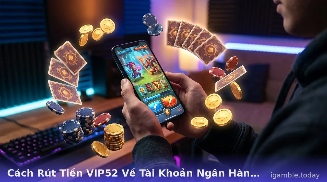 Cách Rút Tiền VIP52 Về Tài Khoản Ngân Hàng Dễ Dàng — vip52 · ảnh 3
