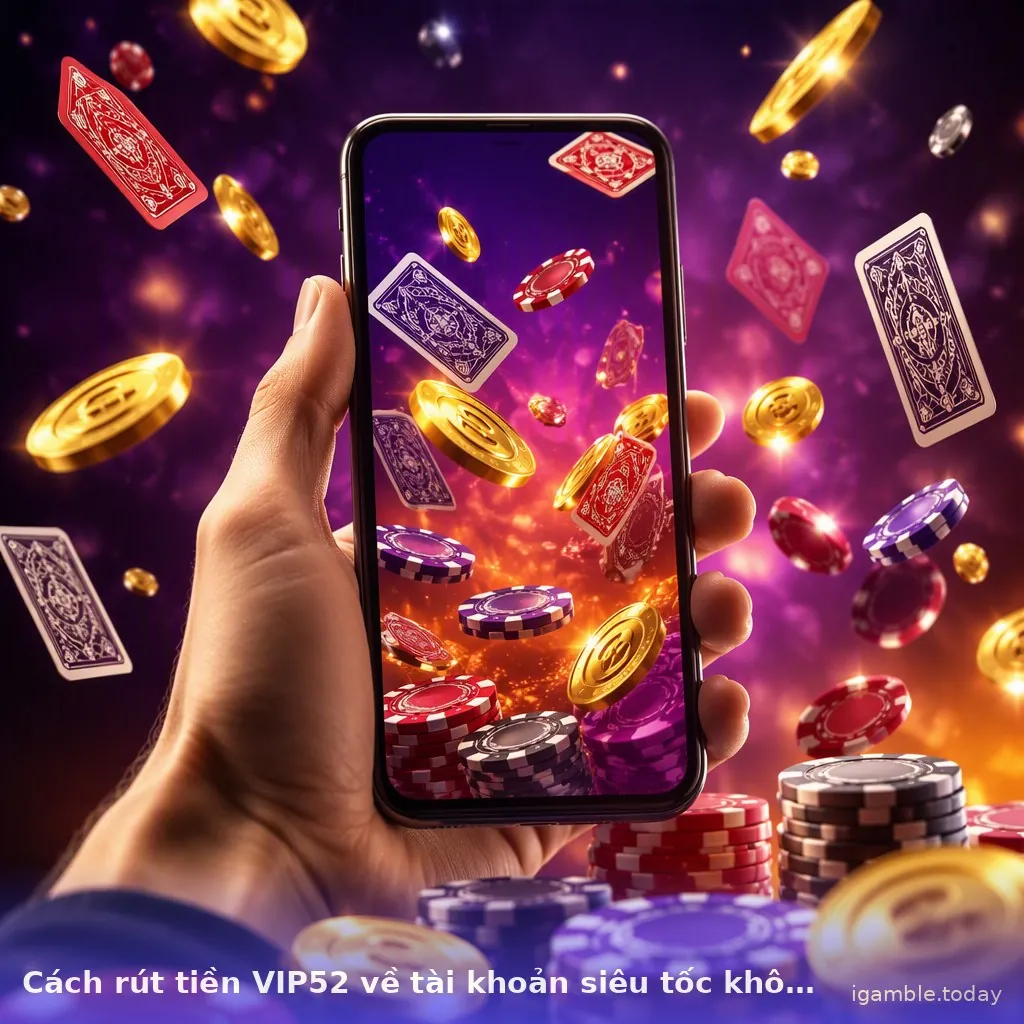 Cách rút tiền VIP52 về tài khoản siêu tốc không mất phí