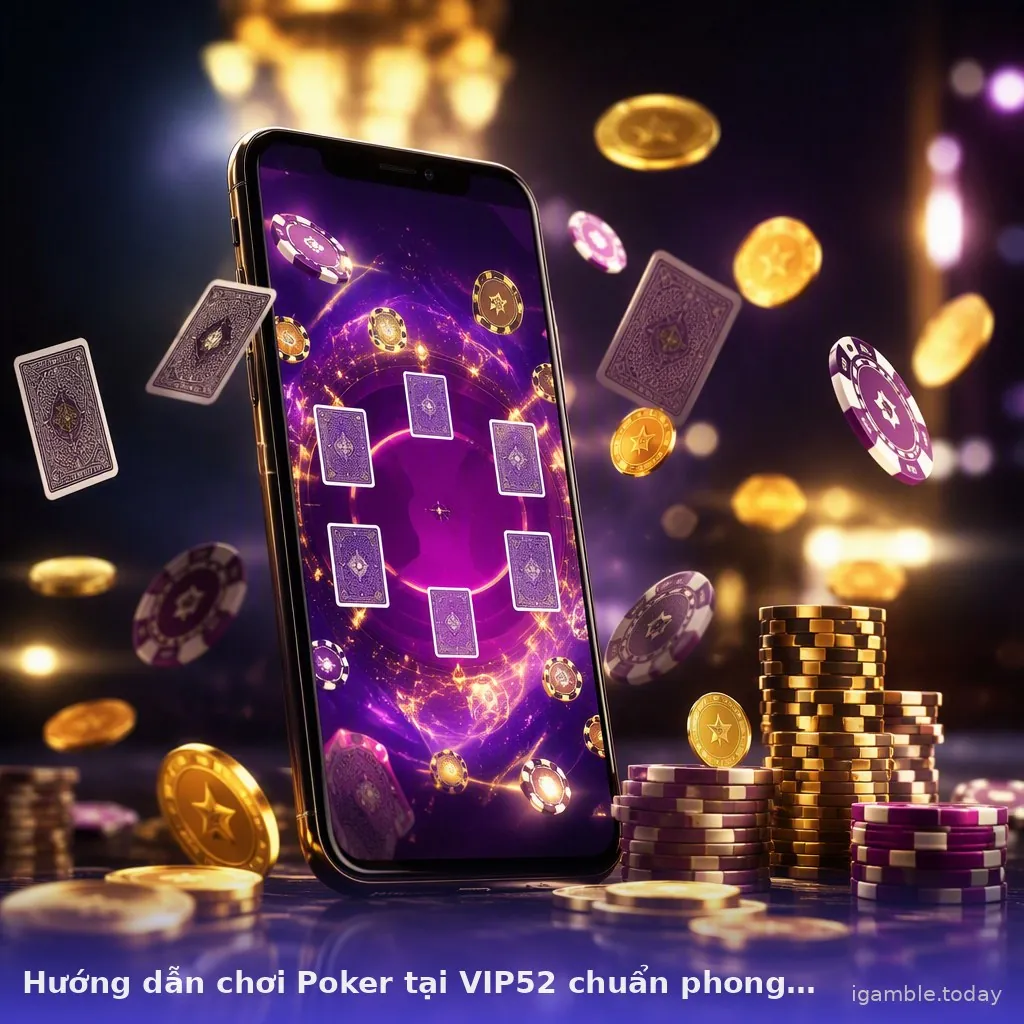 Hướng dẫn chơi Poker tại VIP52 chuẩn phong cách chuyên gia — vip52 · ảnh 3
