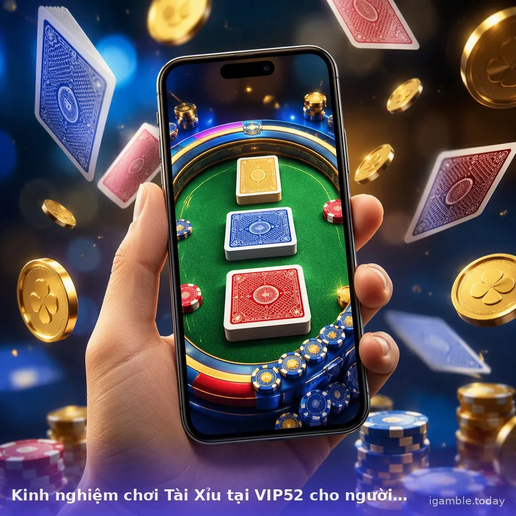 Kinh nghiệm chơi Tài Xỉu tại VIP52 cho người mới bắt đầu