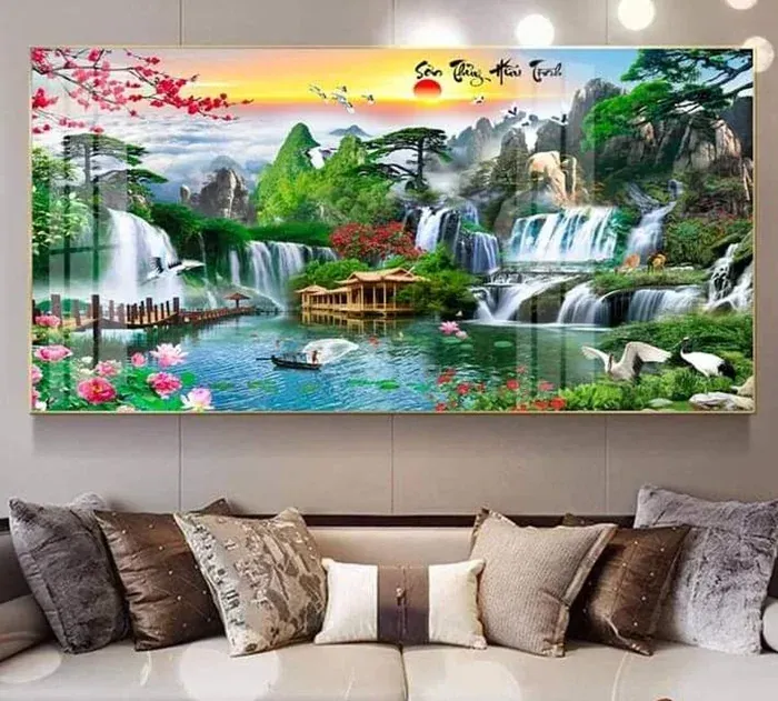 Tranh tráng gương hiện đại: 100+ ảnh tuyển tập đẹp rụng rời