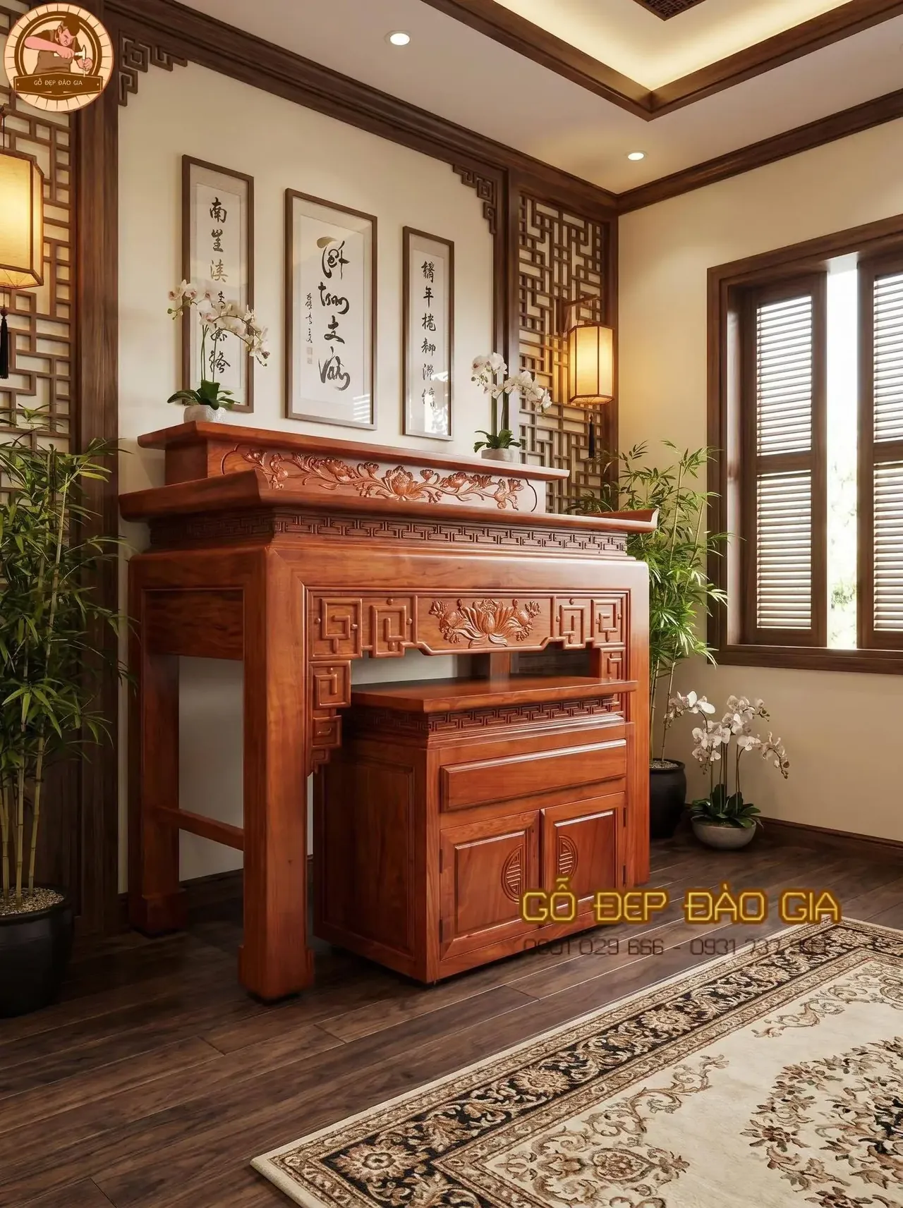 Tuyển tập 50+ mẫu bàn thờ đẹp tinh tế · ảnh 3